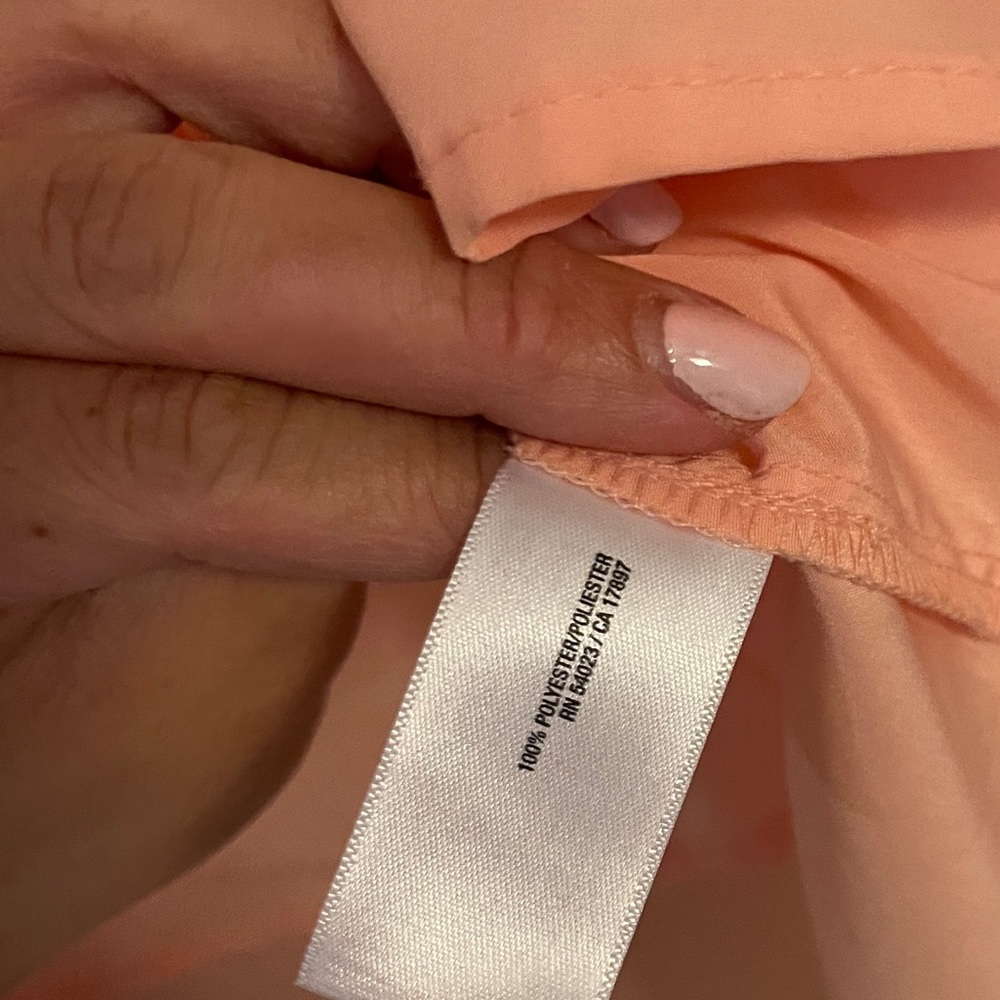 Light pink buttoned down blouse - Picture 4 of 4